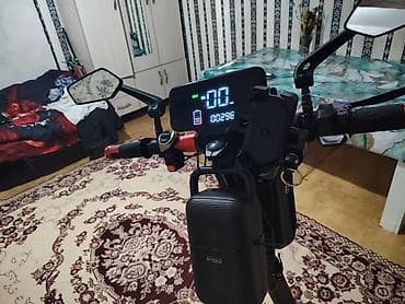 Elektrik nəqliyyatı: Tomi skuter suret 60 55 km mesafe verir yay ucun al sur kef ele qiynet — 2