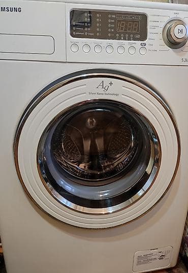 Аристоны: Стиральная машина Samsung, 5 кг, Б/у, Автомат, Без сушки — 3