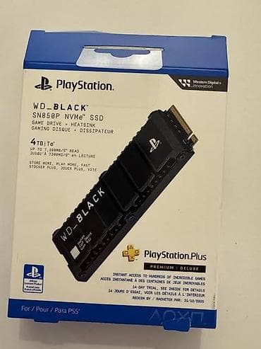 Daxili SSD disk Western Digital (WD), 4 TB, M.2, Yeni