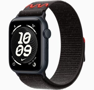 smart telecom: Yeni, Smart saat, Apple, Sensor ekran, rəng - Qara — 1