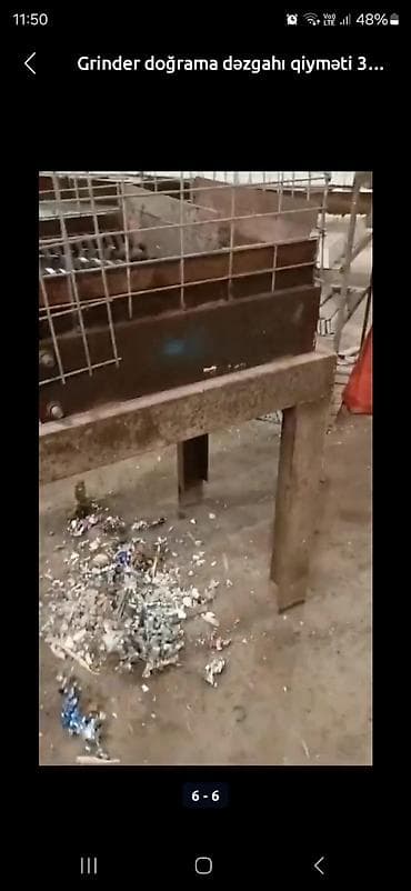 bıçaq kəpənəy: Doğrama Üyütmə İki şaxtalı sənaye tipli “grinder” — 6