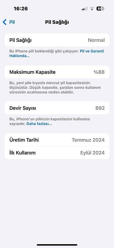 iphone 14 pro max kredit: IPhone 15 Pro, 128 GB, Gümüşü — 2