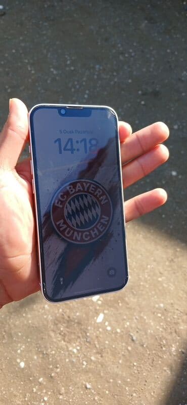 samsung a10 ucun kabrolar: IPhone 13, Ağ, Simsiz şarj, Face ID — 5