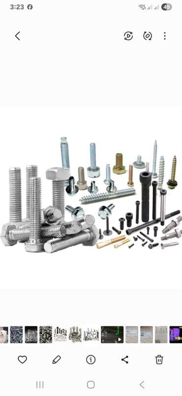 Mazda: Metiz və bərkidici məhsulların geniş seçimi Təklif: - Boltlar — 2