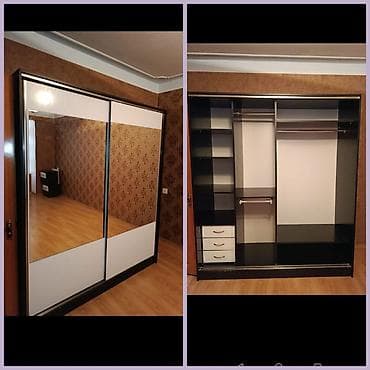 F99Dolab satilir. Eni 180. Derinliyi 55. Hundurluyu 205. *Qiymeti 195