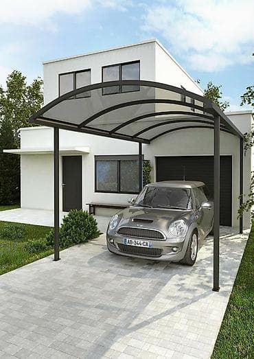 Avtomobil üçün açıq dayanacaq (karport) - Material: möhkəm metal