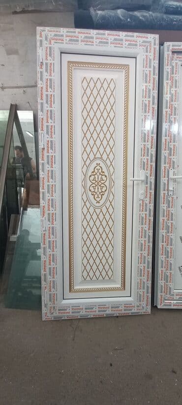ag qapi: Plastik Naxışlı Hamam Qapıları — 2