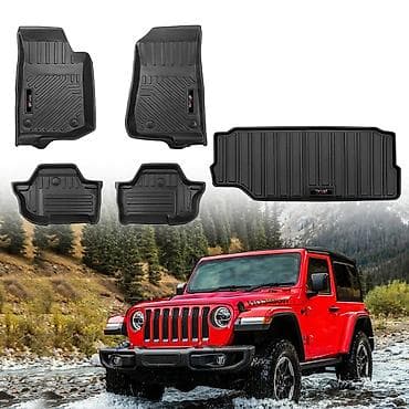 Avtomobil üçün ayaqaltı, Rezin, Wrangler