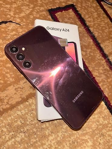 iphone da max: Samsung Galaxy A24 4G, rəng - Bənövşəyi, İki sim kartlı — 2