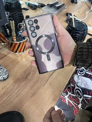 iphone 12 pro islenmis: Samsung Galaxy S22 Ultra, 256 GB, rəng - Bənövşəyi, Simsiz şarj — 10