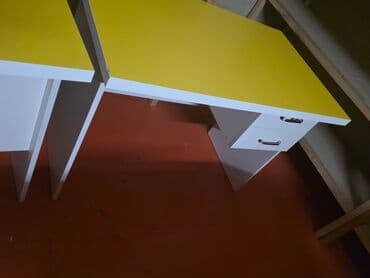 стол компьютерный письменный: Компьютерный стол, Б/у, Нераскладной, Прямоугольный стол — 2