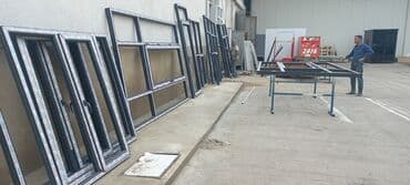 ucuz plastik qapi pencere: Yeni İkiqat şüşə paketi Plastik pəncərə, Еni: 1 sm, Uzunluğu: 1 sm, Pulsuz quraşdırma — 2