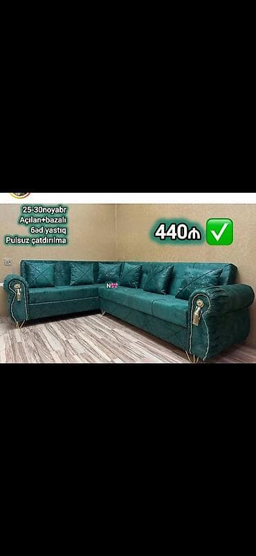 saloglu mebel divanlar: Məhsul: Künc divan dəstləri - Ölçülər: 280 × 200 sm (şəkildə qeyd — 8