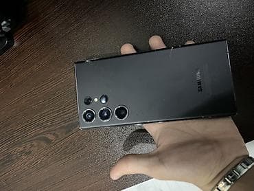 Samsung Galaxy S22 Ultra, 256 GB, rəng - Qara, Qırıq