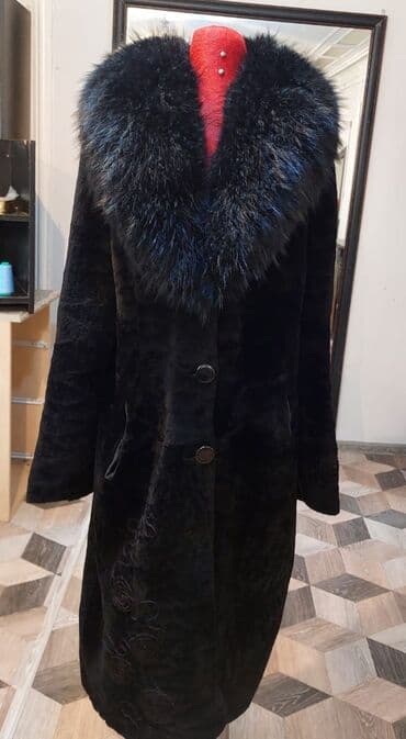ремонт шуб: Продается шуба из стриженной норки воротник черный песец,в хорошим — 4