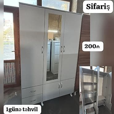 topdan baliq satisi: 200₼ sifarişlə dolab satılır rəng seçimi var 1.6*2 1GÜNƏ TƏHVİL — 1