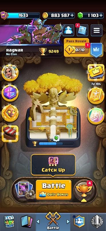 rog ally x: 5 illik Clash Royale hesabıdır. Hesabda: • Bütün kartlar mövcuddur • — 3