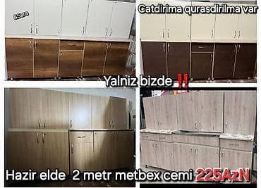 90: &Sara Hal hazirda metbex mebellerimiz endirimle 270 azn deil cemi — 2