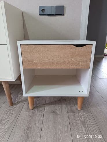 гардеробная мебель: İki ədəd komod/çalşafaltı tumbası 1) Ağ və qəhvəyi kombinasiya: - 2 — 6