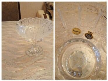 Bogema konfet qabi 2 eded 14 sm