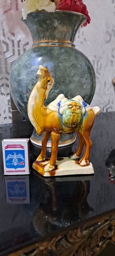 pərdə modelləri 2022: Fiqur, Keramika, rəng - Qəhvəyi — 1