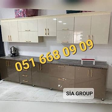 Mətbəx mebelinin fasad materialı Türkiyə istehsalı AGT firmasının