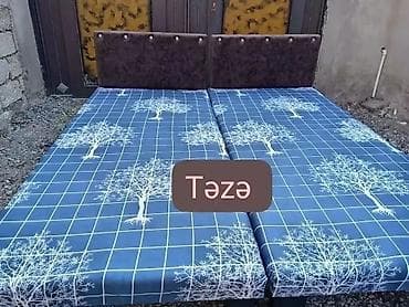 Reklam, çap: Təzə çarpayılar. 1 nəfərlik çarpayılar 60manat. 2 nəfərlik taxt — 2