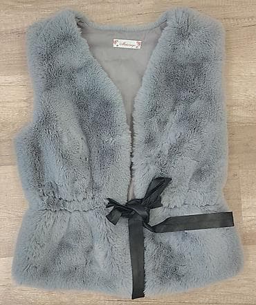 esger geyimi: ✨ Tamamilə Yeni / Geyinilməyib – Zərif Xəz Jilet ✨ 👗 Ölçü: S (36) 🧥 — 1