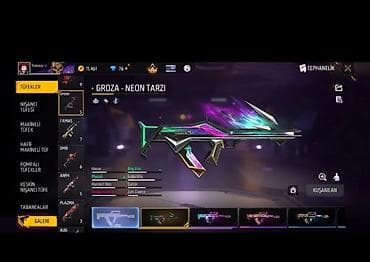 dim listening 1: Free Fire oyun içi hesabında nadir silah dəri kolleksiyası Paketə — 2