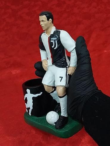 qələm dəsti: Ronaldo fiqur qələmqabı Juventus 7 nömrə Dizayn: Juventus formasında 7 — 5