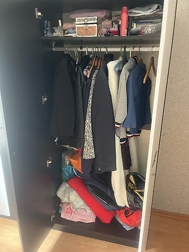 sfaner islenmis: 4 qapılı, Güzgülü, Rəngli, Taxta, Açılan, Düz dolab — 2