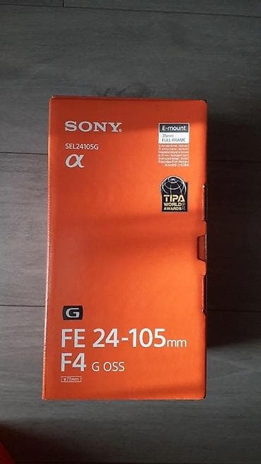 Sony FE 24-105mm F4 G OSS (SEL24105G) obyektiv - Uyğunluq: Sony — 1