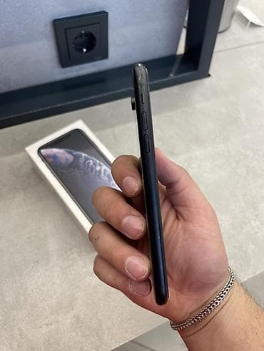iphone xr azerbaycan: IPhone Xr, 64 GB, Qara, Face ID — 10