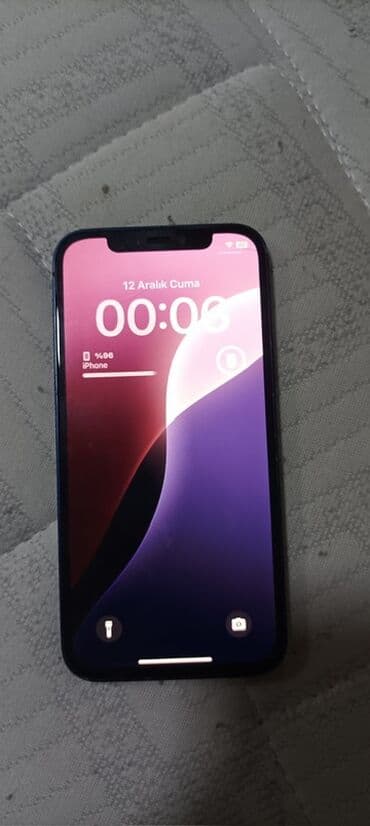 balaca ayfonlar: IPhone 12, 128 GB, Mavi, Face ID — 1
