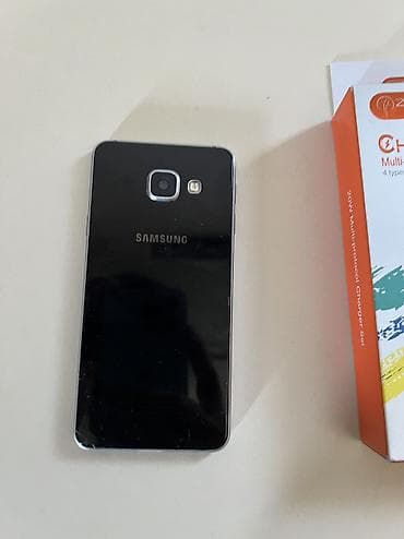 discover note 13 plus tablet: Samsung Galaxy A3, rəng - Qara, Sensor — 5