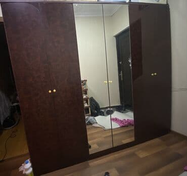 İşlənmiş, Düz dolab, Qarderob, paltar dolabı, Azərbaycan