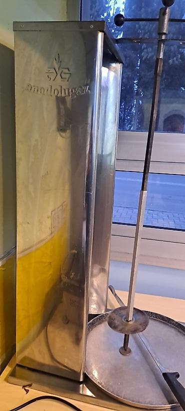 Аппараты для донера: Газовый, 3 горелки, С ножом — 3