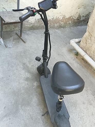 Elektrik nəqliyyatı: Yeni Elektrik samokat 10", 351 - 500 Vt, > 45 km/s, Ünvandan götürmə — 4