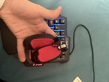 ТВ и видео: Mobil oyunlar üçün klaviatura–siçan dəsti və dönüştürücü - RGB arxa — 5