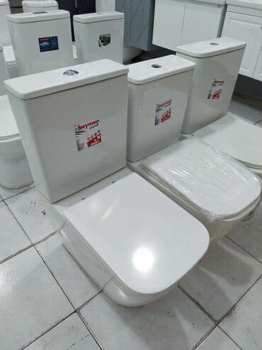 Moydadırlar: Ağ rəngdə unitaz dəstləri. Bu dəstlər hamam otaqları üçün uyğundur və