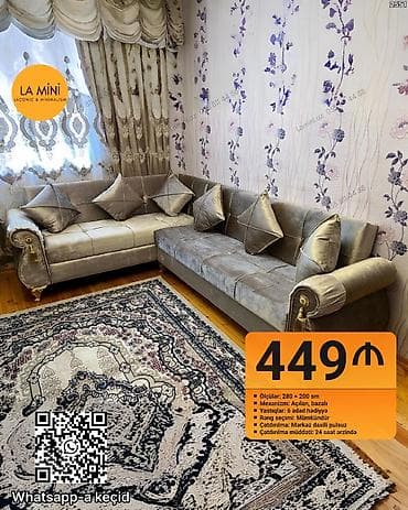 ucuz divan satilir: Künc divan, Divan, Bazalı, Açılan — 1