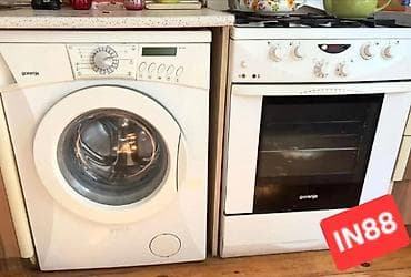 Gorenje məişət texnikası seti – paltaryuyan maşın + qaz sobası - lalafo.az -da Gorenje məişət texnikası seti – paltaryuyan maşın + qaz sobası -