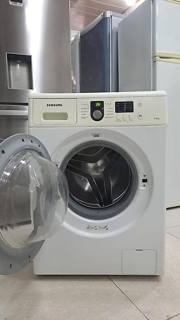 Ремонт телевизоров: Samsung ön-yükləməli paltaryuyan maşın - Yükləmə həcmi: 6 kq - Rəng — 2