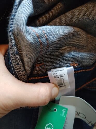 Ətəklər: Uşaq cins şalvarı – cargo modellidir.Defakto - Rəng: mavi (blue) - — 4