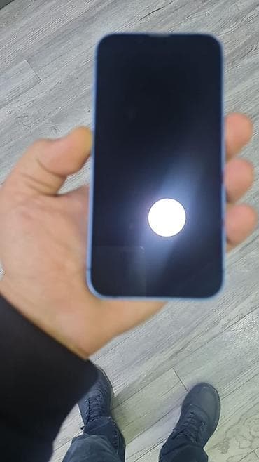 Компьютеры, ноутбуки и планшеты: IPhone 13, 128 ГБ, Голубой, Face ID — 9