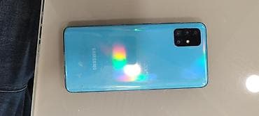 samsung galaxy a51 ekran: Samsung Galaxy A51, rəng - Göy, Barmaq izi — 3