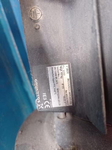 qidrafon: Grundfos vertikal nasos - Brend/model: Grundfos (sənaye tipli — 3