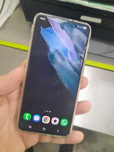 iphone x barter: Samsung Galaxy S21 5G, 256 GB, rəng - Boz, Face ID — 5