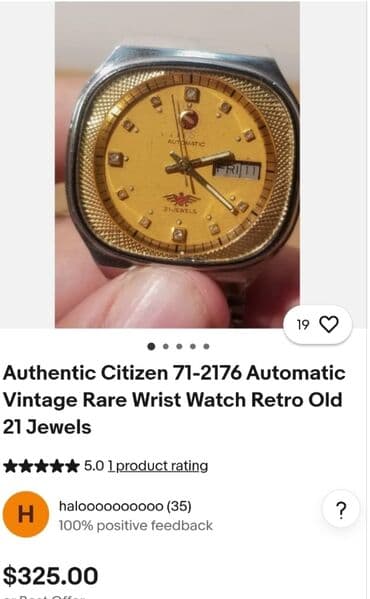 tissot qol saatı: Sitezen saatidi 1971 '75ci illere aid yapon saatidisamazavoddu,ideal — 3