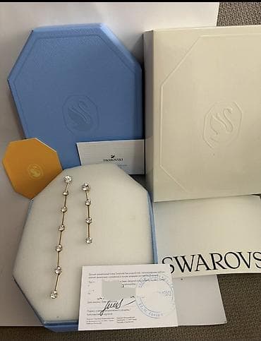 Ювелирные изделия: Серьги, Swarovski, Платная доставка — 3